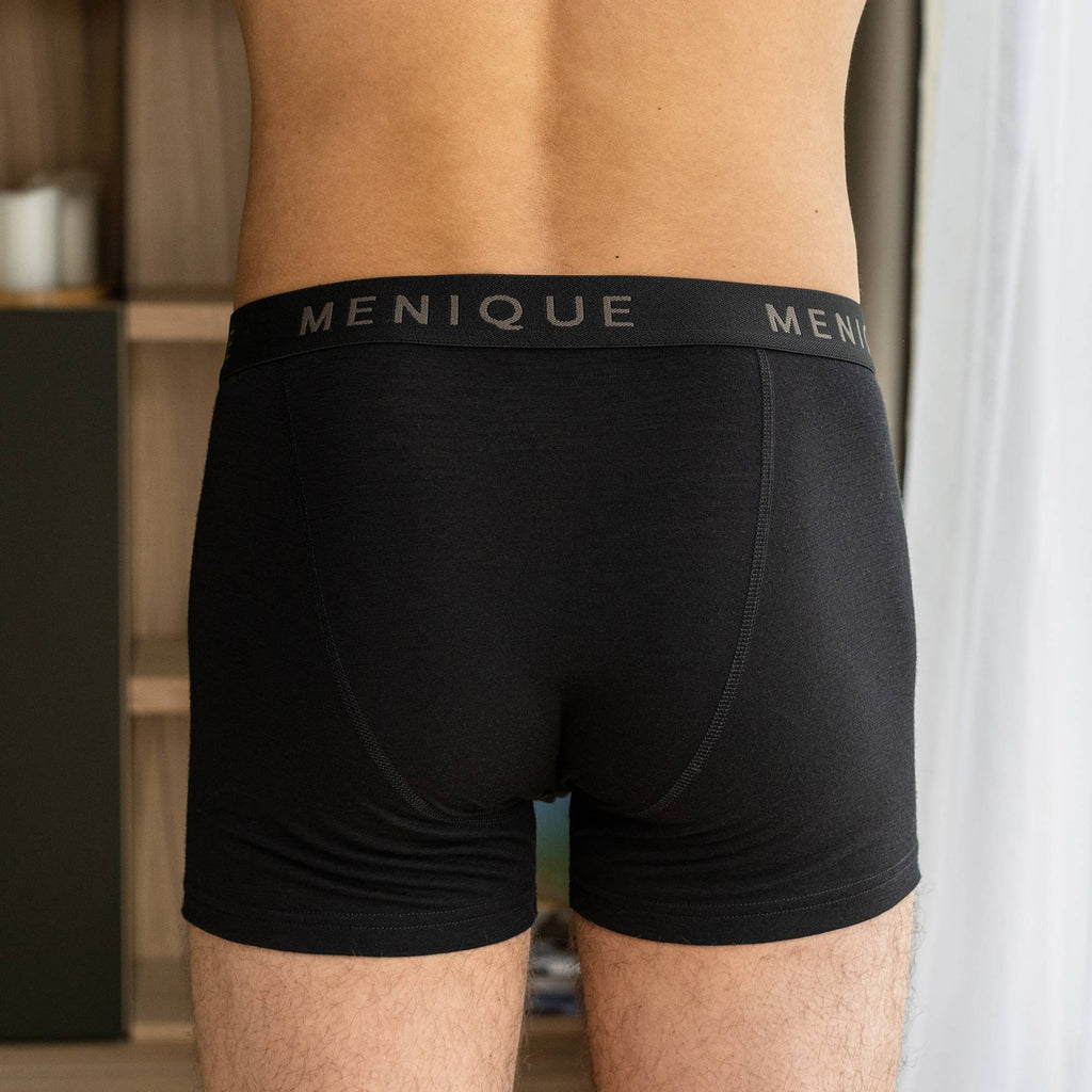 menique - Biancheria intima da uomo – boxer in 100% merino